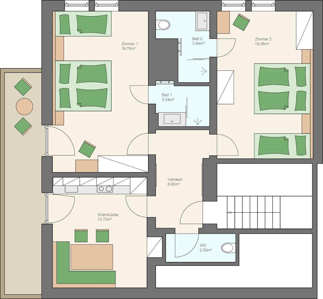 Stockhambauer Apartment ไคลนาร์ล ภายนอก รูปภาพ